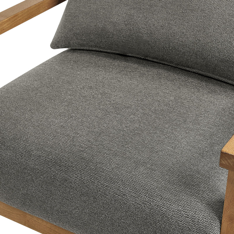 Reagan - Arm Accent Chair With Lumbar Pillow