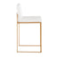 Fuji - Contemporary High Back Stylish Counter Stool
