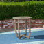 Hermosa - Rustic Circular Bistro Table - Gray