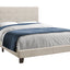 Bed, Upholstered, Frame Only, Transitional