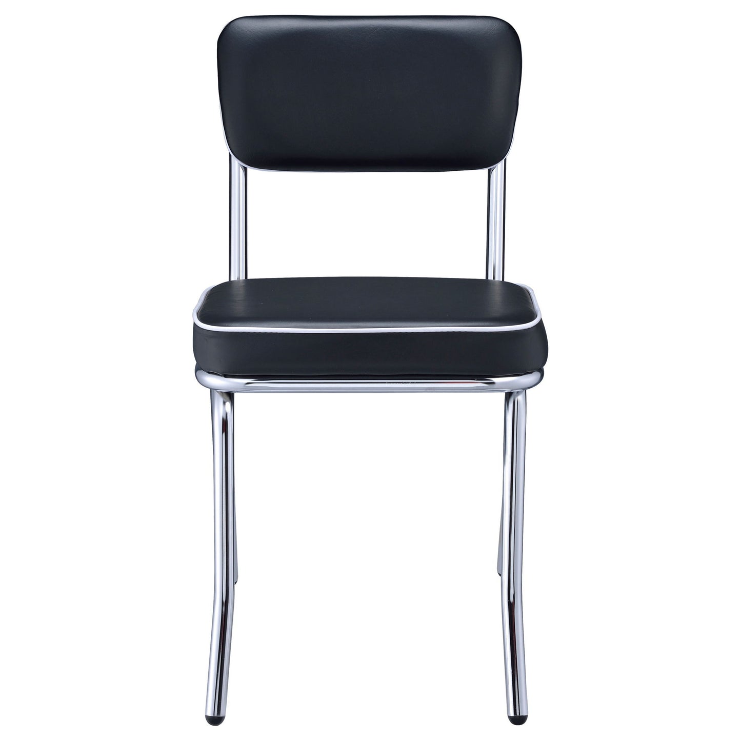 Open Back Upholstered Side Chairs (Set of 2)