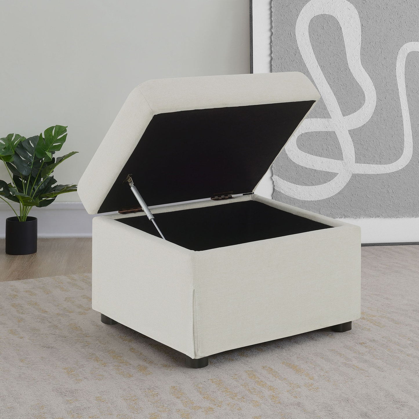 Merced - Lift Top Storage Ottoman