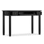 Warm Shaker - Writing Desk With Drawers - Black