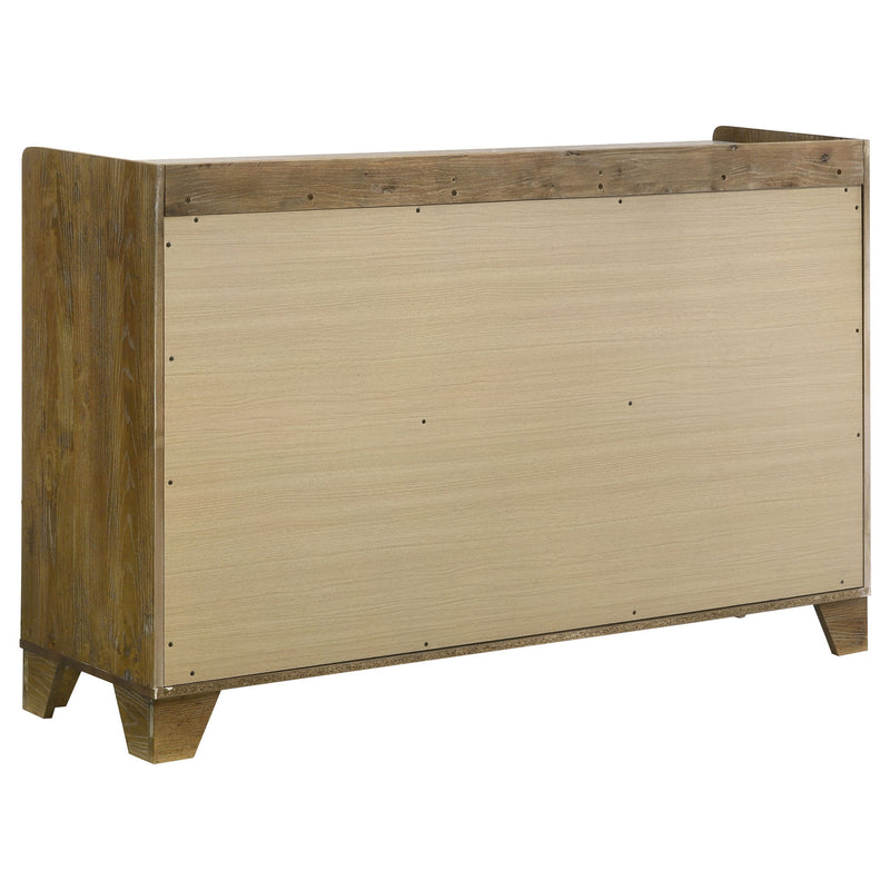Packard - 6 Drawer Dresser - Oak