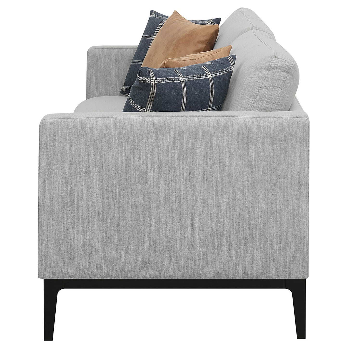 Montauk - Upholstered Sofa With Reversible Cushions - Light Gray