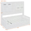 Daybed With All-In-One Cabinet And Shelf