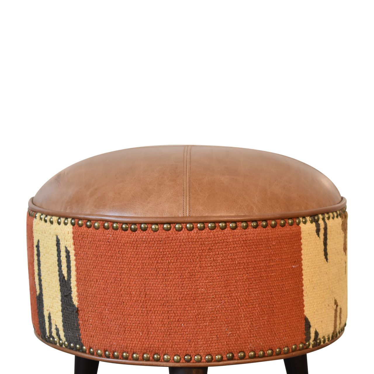 Footstool - Brown
