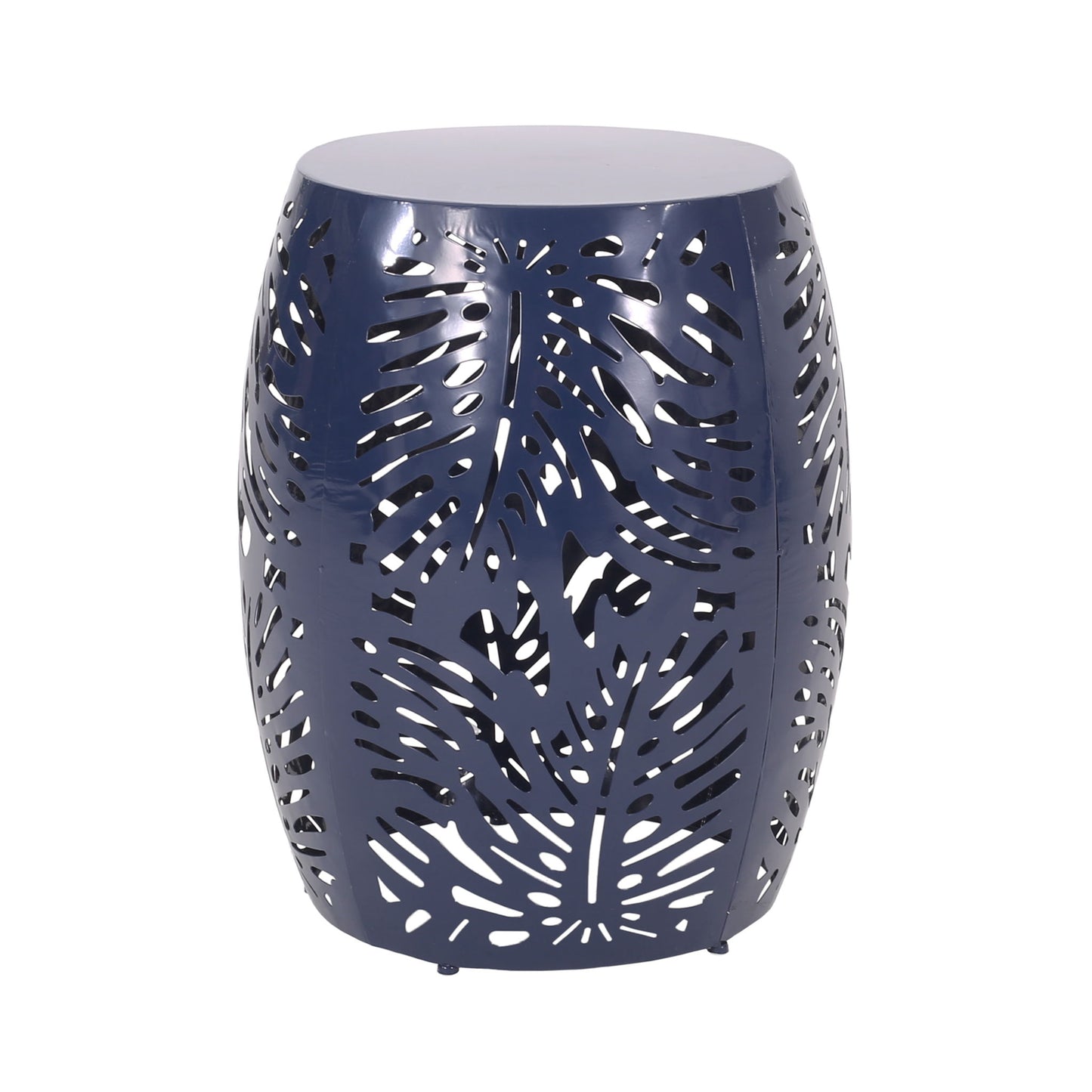 Modern Design Metal End Table, Large