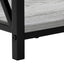 3 Tier Accent Table, Side Marble Look Contemporary & Modern