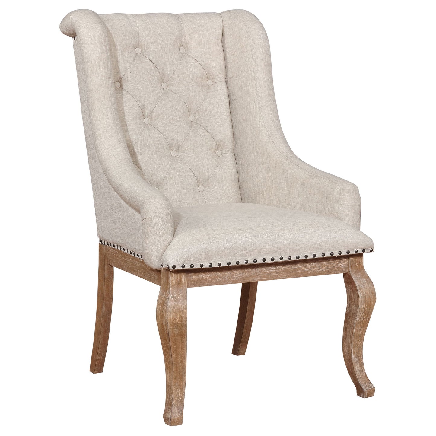 Fremont - Upholstered Dining With Button Tufted (Set of 2) - Brown
