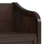 Connaught - Entryway Storage Bench With Shelf - Chestnut