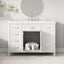 Bathroom Vanity With Sink, 2 Doors 8 Drawers, Soft Close System, Classic Design