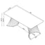 Galahan - Rectangular Dining Table With Twisted Pedestal Base - Oak