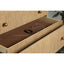 Stevie - Rectangular 5 Drawer Chest - Sand