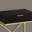 Accent Side Table, Storage Drawer, Spacious Tabletop, Contemporary & Modern