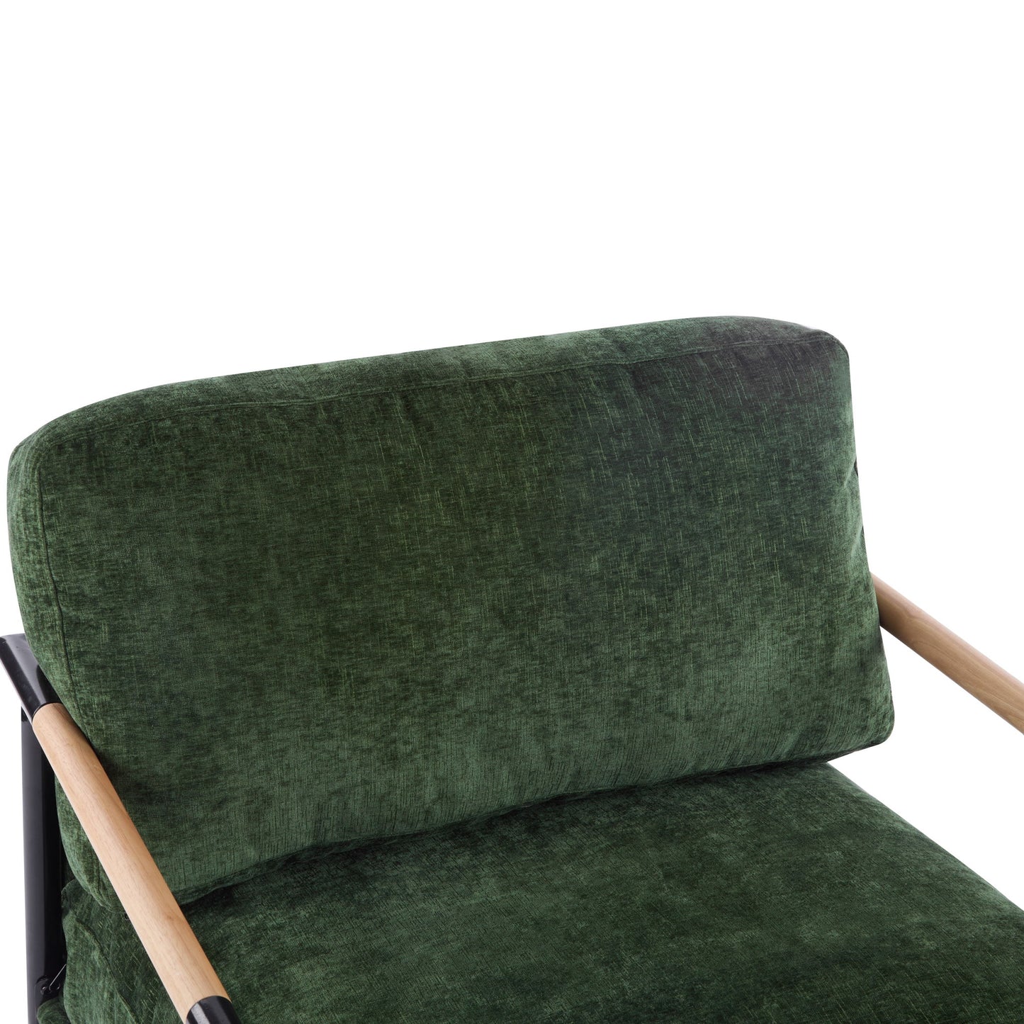 Modern Accent Chair With Cushions, Cozy Seating