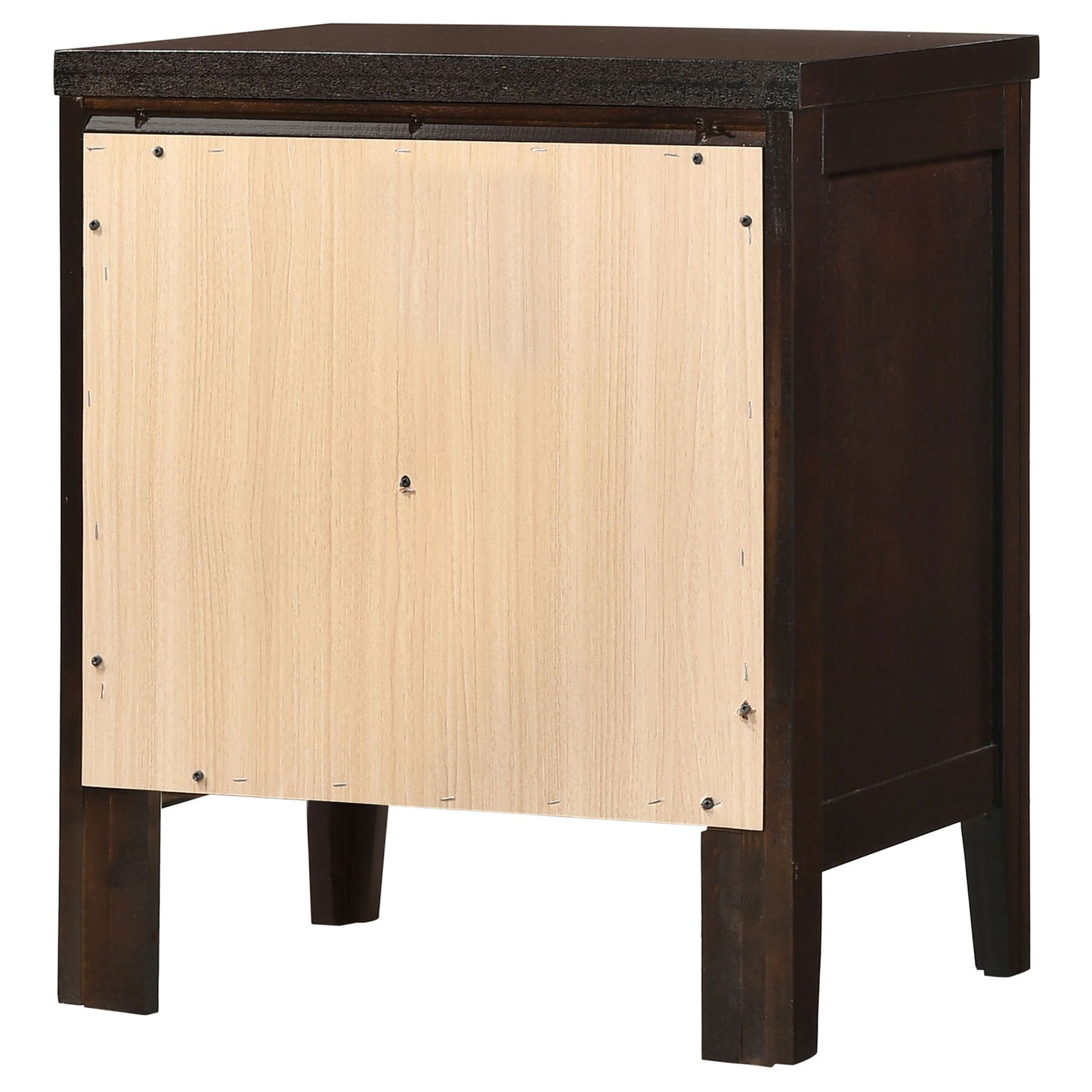 Garrett - 2 Drawer Nightstand - Cappuccino