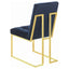 Tufted Back Upholstered Dining Chair (Set of 2)