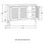 Ashton - 3 Door Accent Cabinet - Natural