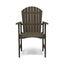 Outdoor Weather Resistant Acacia Wood Adirondack Dining Chairs (Set of 2)