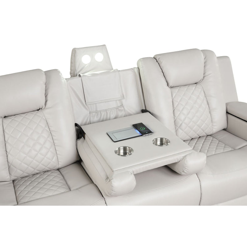 Benz - Power Reclining Sofa With LED Lighting