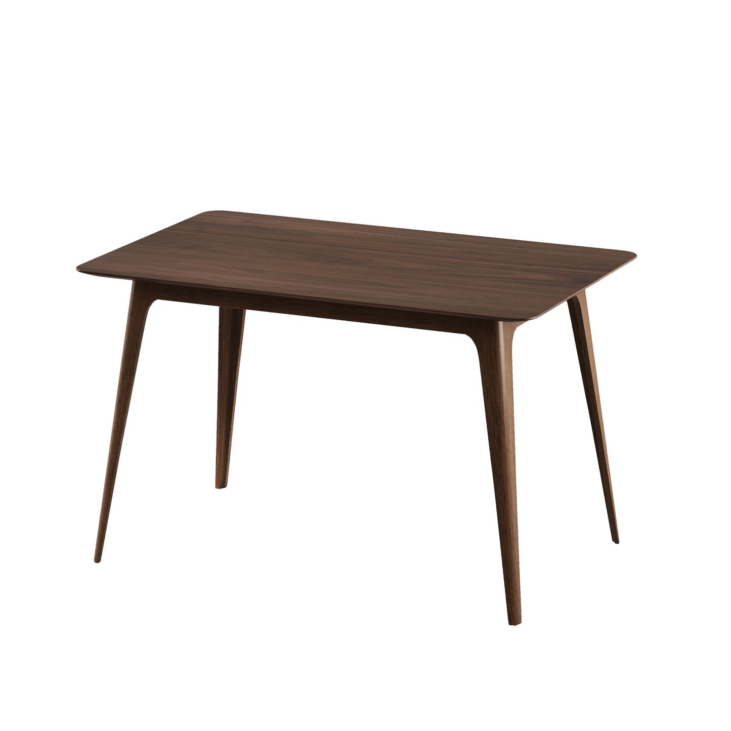 5 Piece Dining Set & 1 Table And 4 Upholstered Chairs - Mint / Walnut
