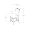 Ariya - Bar Stools (Set of 2) - Dark Gray
