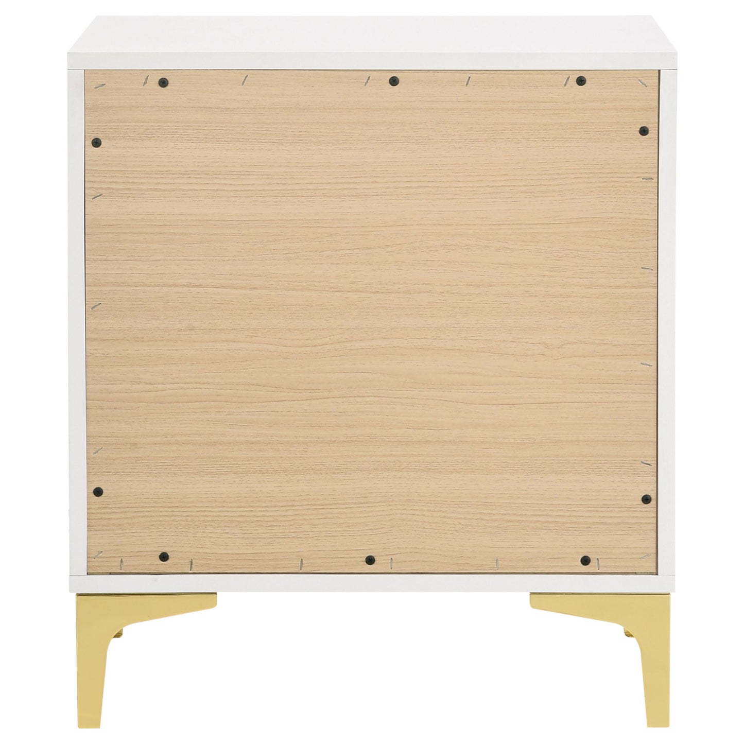Karena - 2 Drawer Rectangular Nightstand - White