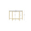 Bordeaux - Console Table - White / Gold