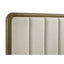 Bernardo - Eastern King Upholstered Bed - Nutmeg Brown