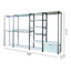 Fiona - Freestanding Walk-In Closet System - White