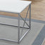 Table Set, Coffee, End, Side, Accent, Living Room, Contemporary, Modern (Set of 3) - White