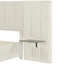 Upholstered Platform Bed With Big Headboard