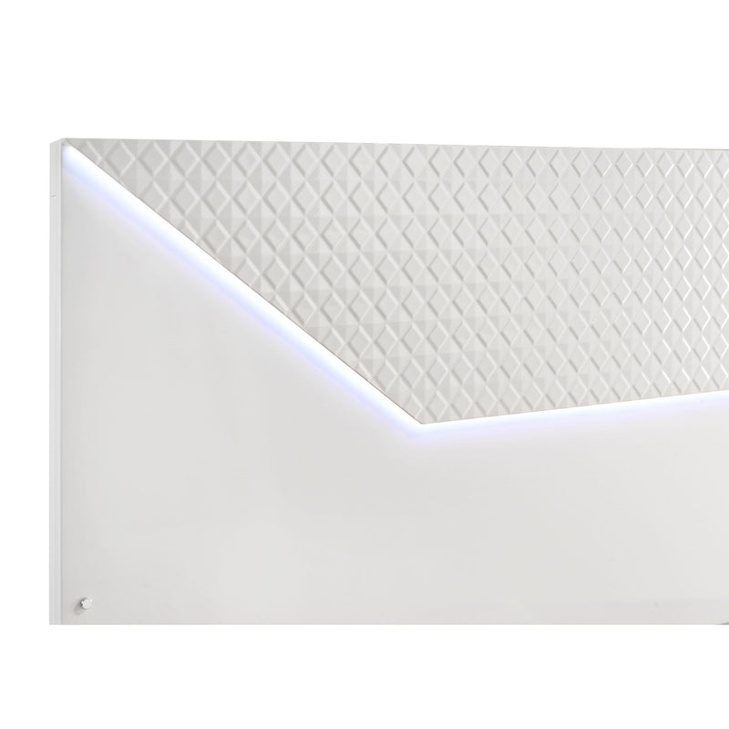Pierce - Juego de dormitorio con iluminación LED