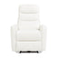 Bloomy - High Back Power Recliner Motion Chair - Chiffon White