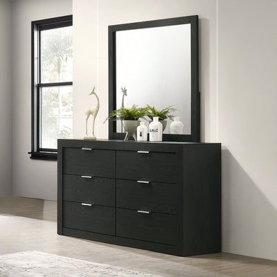 Asher - Dresser & Mirror - Smoke