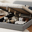 Upholstered Platform Bed With Hydraulic Storage System