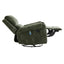 Manual Recliner Massage Chair With Swivel Rocker, 8 Massage Modes, Side Storage Pocket