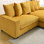 Luxe - Oversized 2 Piece Sectional Couches For Living Room, L Shaped Sofa With Chaise
