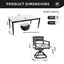 Modern Outdoor Patio Dining Set With Table And Chairs With Sunbrella Cushions