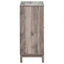 Wine Cabinet With 2 Doors - Gray