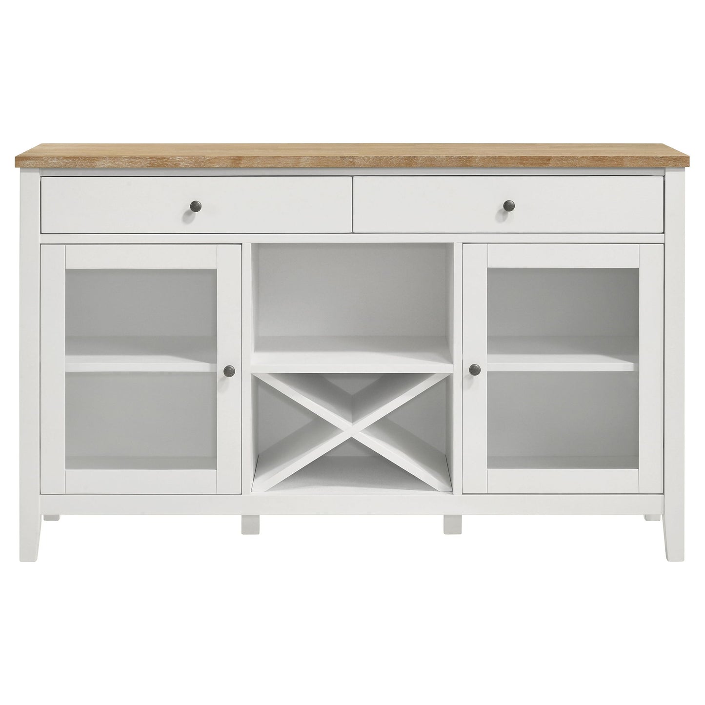 Prager - 2 Door Dining Sideboard - White