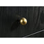 Anser - 5 Drawer Chest, Bedroom Storage Furniture - Black
