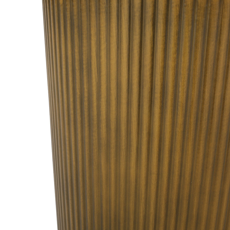 Langseth - Iron Sunburst Side Tables (Set of 2) Modern Design - Gold