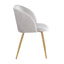 Fran - Pleated Waves Contemporary Chair (Set of 2)