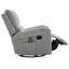 Manual Recliner Massage Chair With Swivel Rocker, 8 Massage Modes, Side Storage Pocket