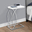 Accent Table, C - Shaped, Contemporary & Modern Design