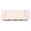 Outdoor Patio Daybed Sofa, 3 Seat Sofa With Foldable Arm 4 Back Pillows