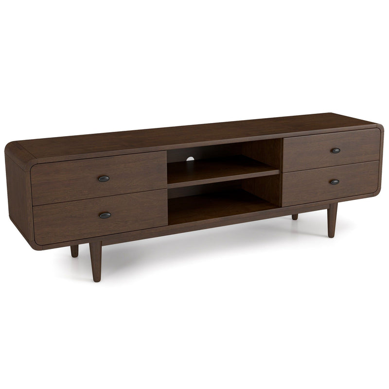 Alexa - TV Stand - Dark Brown / Wood