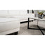 Granholm - Upholstered Curved Arm Sectional Sofa - White